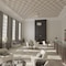 Ekena Millwork 31 16W x 46 34H x 14T Small Villarreal Decorative Fretwork Wood Ceiling Panels, Walnut CELW31X47X0250VILWA - alternate 2